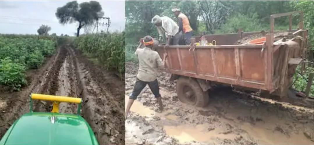 सबसिडी नको, कर्जमाफी नको फक्त शेतात जाण्यासाठी रस्ता द्या, अमळनेरच्या शेतकऱ्यांची मुख्यमंत्र्यांकडे मागणी 